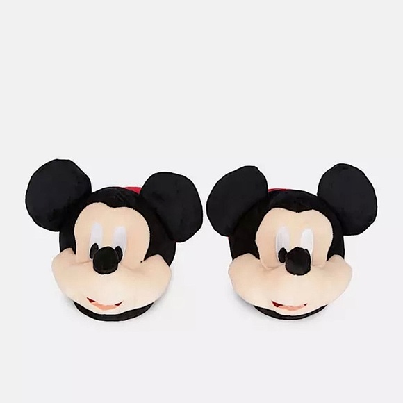 Disney Mickey Mouse 3D Bedroom Slippers Women’s - Picture 1 of 6
